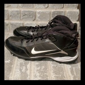 Nike Mens Cleats Size 16 Landshark Black White